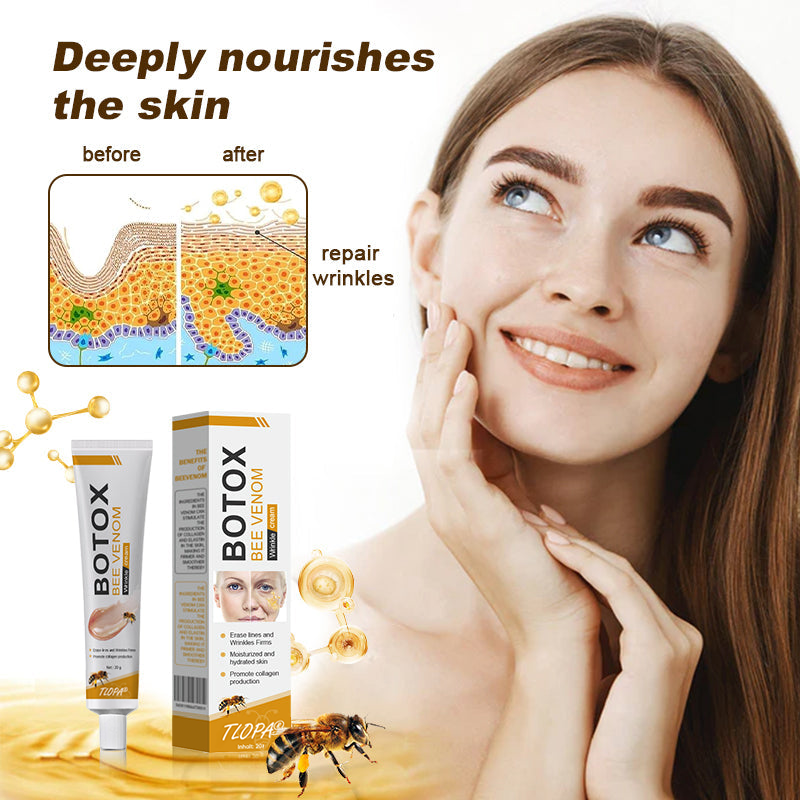 (Made and Shipped from USA) 🧑‍⚕️TLOPA® Botox Bee Venom Wrinkle Removal Cream- LAST DAY 70% OFF💧