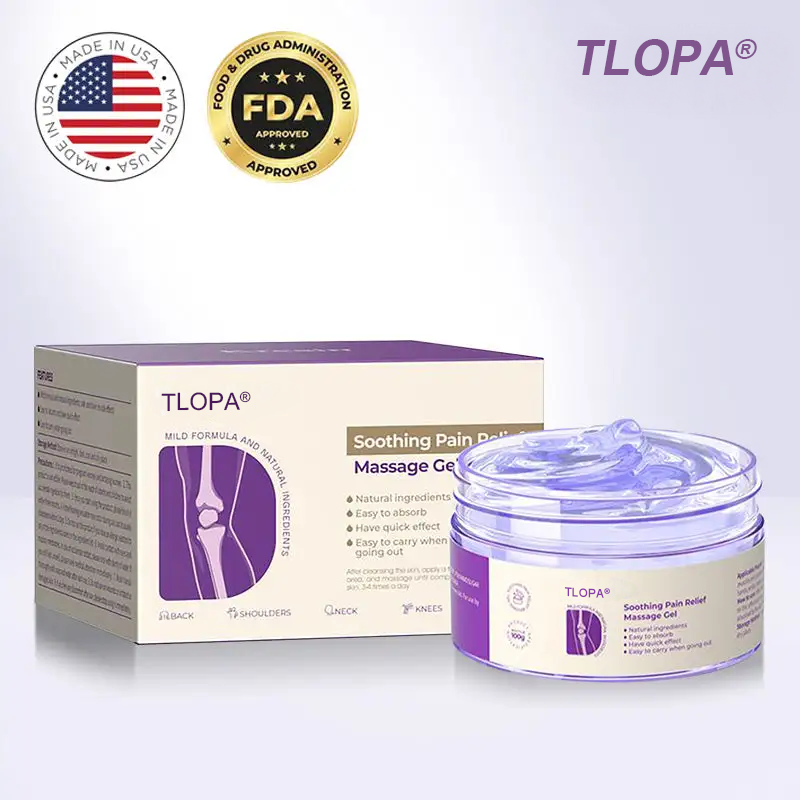 Official Store: TLOPA® Turmeric & Emu Oil Arthritis Soothing Pain Relief Massage Gel 👨‍⚕️Recommended by the American Academy of Orthopaedic Surgeons 🌿