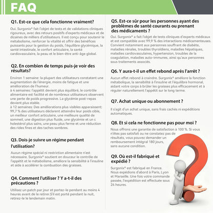 Boutique Officielle🇨🇦 | Surgonix®👩‍⚕️👩‍⚕️𝑷ɑ𝒕𝒄𝒉 10-en-1 avancé à micro-aiguilles nano (𝖬𝗈𝗋𝗂𝗇𝗀ɑ, Βerbérine & NAD＋) (1x/jour, résultats visibles en 7 jours) Pour l’obésité, perte de peau, diabète, apnée du sommeil, articulations et bien-être général🏆