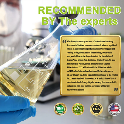 Official Store:TLOPA® Bee-Venom Pain-Relief Bone Healing Cream 🔥USA Osteopathic Medical Association （AAOS）Approved(Reducing joint swelling, pain, stiffness, redness, warmth, soreness, and joint fatigue)