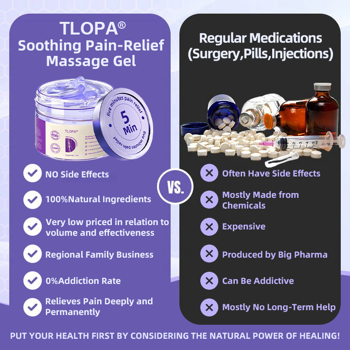 Official Store: TLOPA® Turmeric & Emu Oil Arthritis Soothing Pain Relief Massage Gel 👨‍⚕️Recommended by the American Academy of Orthopaedic Surgeons ✅