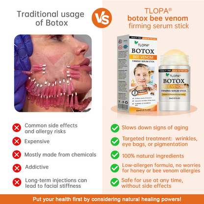 Made and Shipped from USA✨TLOPA® Botox Bee Venom Firming Serum Stick(🔥LAST DAY 70% OFF)✨
