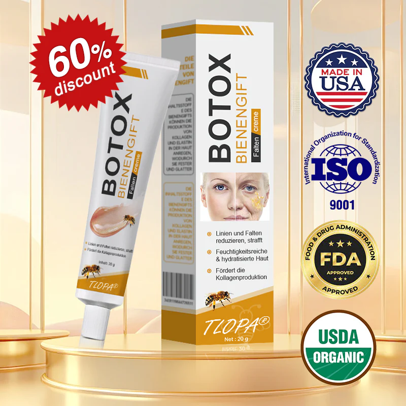 (Made and Shipped from USA) 🧑‍⚕️TLOPA® Botox Bee Venom Wrinkle Removal Cream- LAST DAY 70% OFF💧